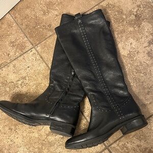 Sam Edelman “Prina” Elegant Black Knee-High Boots